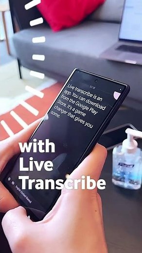 Live Transcribe | World Hearing Day | #shorts | Vodafone UK