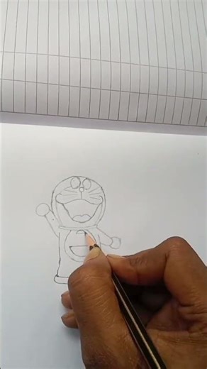 Drawing Doraemon