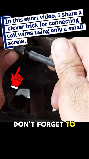 Connect Motorcycle Coil Cables Without Hassle! #Motor Tutorial #Coil Cable #CreativeIdeas #mechanic