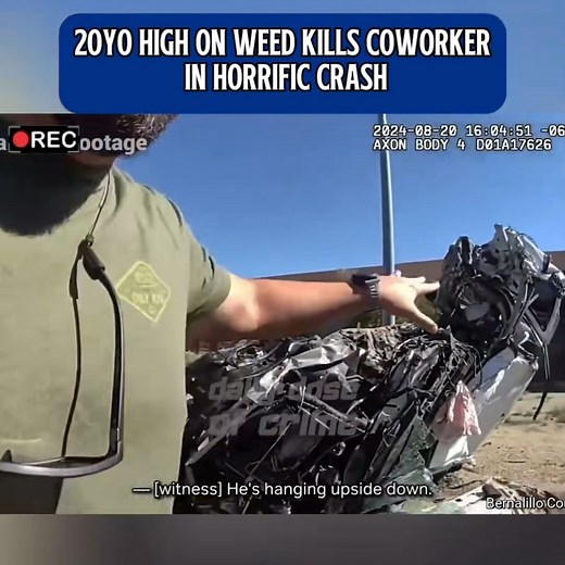 20 Year Old Driver Reportedly High on Weed Loses Control of Car, Killing His Coworker in a Horrific Late Night Cras What happened next will shock you — full story in the comments 👇 | Bodycam Exposed