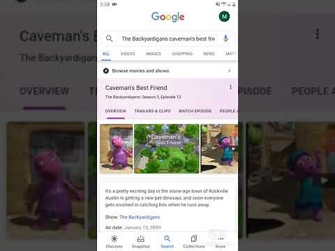 the Backyardigans caveman's best friend episode 54