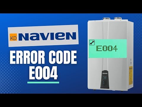 How to Fix Navien Error Code E004