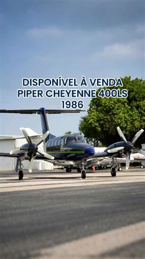 Jet Store Aviation on Instagram: "À VENDA | PIPER CHEYENNE 400LS | ANO: 1986 | FINANCIAMENTO DISPONÍVEL Turbo-hélice Chayenne 400LS com muitas horas de motor disponíveis Aeronave de alta performance e velocidade, com desempenho similar a de um jato Sem histórico de danos Aeronave meticulosamente bem mantida Upgrade de hélice com 5 pás Pintura refeita em 2023 Configurado com 9 assentos Pronto para entrega Pronto para o trabalho Aviônicos e Equipamentos Adicionais: Attitude indicator: Bendix/King