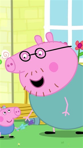 Les mystérieuses allergies de Papa ! #PeppaPig #Shorts