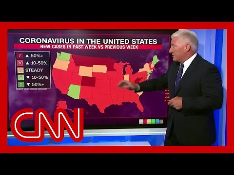 7-day average of new Covid-19 cases in US reaches highest level yet