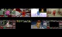 Mix of 8 videos from youtube : Roblox Piggy Has Sparta Venom Remix Eightparison