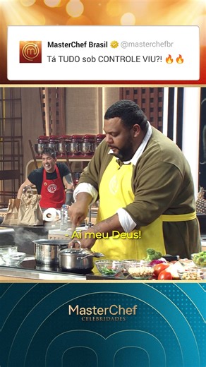 MasterChef Brasil | FOGO na cozinha?! 🔥😱 O John Drops mostrou que pilota a churrasqueira como ninguém! Mas calma… nenhum famoso foi ferido durante esse... | Instagram