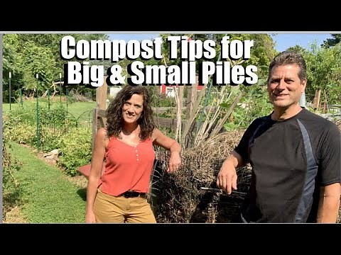 Compost Tips for Large & Small, Hot & Cold Compost Piles / Gardening Coast2Coast