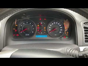 How to reset the oil warning light on the Holden Captiva