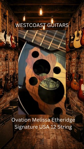 Ovation Melissa Etheridge Signature 12 String USA @OvationGuitarsOfficial #melissaetheridge