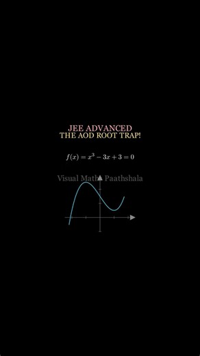 The Cubic Function Trap 🤯 #maths #calculus #shorts