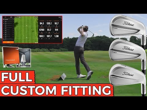 Getting Custom Fitted At The BEST Facility in England (Tour Level Fitting) Titleist T-Seires Irons
