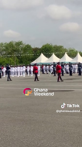 Scenes from the Graduation Parade of the Ghana Military Academy #GhanaWeekend