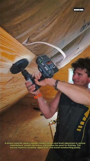 Wood Surface Sanding Process | Satisfying Carpentry & Woodworking Skills