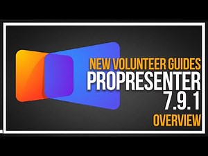 ProPresenter 7 Overview For New Users