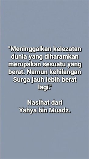 Jangan sampai kita masuk neraka.