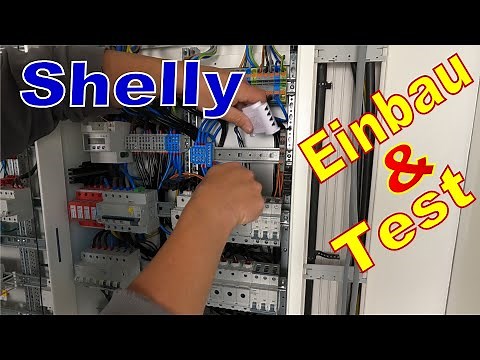 Shelly 3EM 3-Phasen Stromzähler Smartmeter 🤔Einbau , Einrichtung und Test 👍Freunde des Stroms