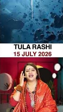 तुला राशिफल 15 जुलाई 2026 | Tula Rashi Horoscope