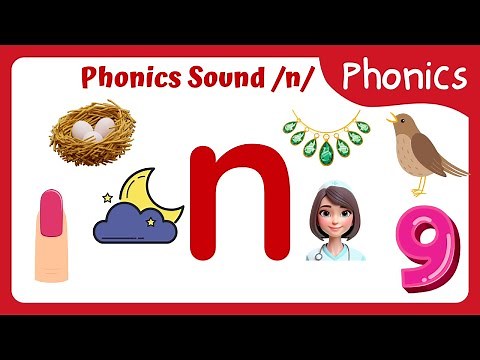 Learn the Phonics Sound Nn| Phonics for Kids | Learn to Read with Phonics Phonics Reading