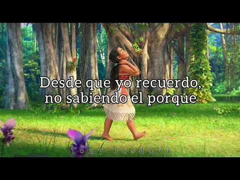 Moana | Cuan lejos voy (Letra)