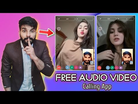 Best Video & audio calling App with stranger Girls || Free Video call App 2025 || Talk To Strangers☎