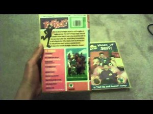 The Wiggles Toot Toot! 2001 VHS And The Wiggles Wake Up Jeff! 2001 VHS From My BIrthday March 2002
