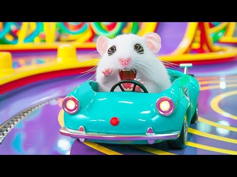 Hamster Escape Adventure: Racing Through a Colorful Maze in a Tiny Speed Car | Hamster Maze