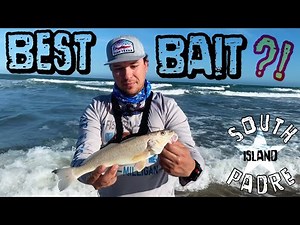 BEST BAIT for the BEACH?! South Padre Island Fishing ISLA BLANCA JETTIES