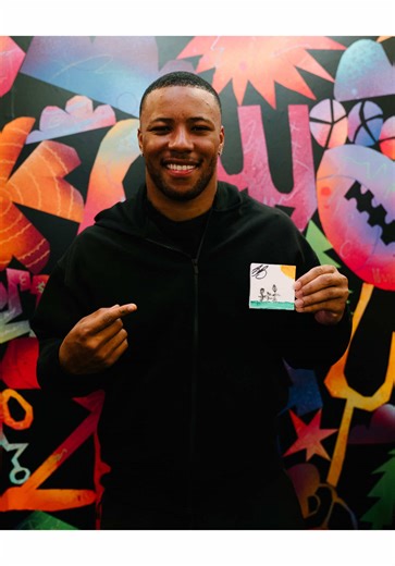 @Saquon is all about the tiny details #CanvasCoverage #Visa #SBLX | saquon
