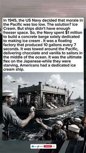 The Coolest Flex in History: The US Navy’s $1M Ice Cream Ship