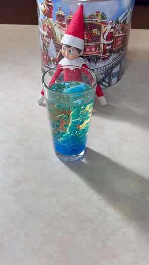 Lava lamp elf on the shelf idea #elf #elfontheshelf #fypreelsシ゚viralシ #trendingreel #Christmas | Makenzie Johnson
