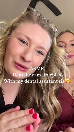 ASMR Dental Exam Roleplay with My Sister
