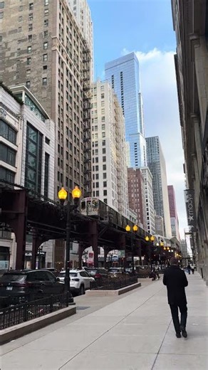Chicago train | metro #chicago #travel