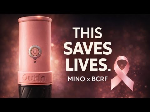 @outin.official x BCRF Coffee with a purpose. help spread the word! ❤️