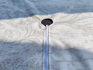 Outdoor Tablecloth With Umbrella Hole or Zipper – Custom Waterproof Patio Cover, Boho Botanical Design for Summer Dining - Etsy