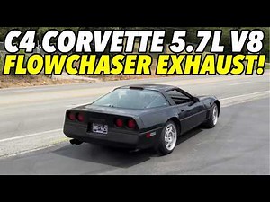 C4 Chevy Corvette 5.7L V8 w/ FLOWCHASER EXHAUST!