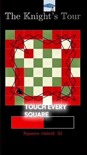 Solving the Legendary Knight’s Tour Chess Puzzle 🐴🌀