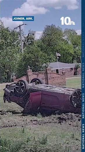 Toddler runs out after car rollover