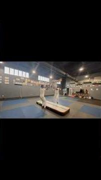 Backflip practice (Mortal) with the capoeira group