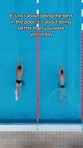 Don’t race anyone else, just outdo you yesterday ✨ #swimtok #swimmotivation #swimmerstok #swimming #proswimwear | ProSwimwear