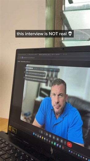 this interview is NOT real 💀#lockedin_ai #lockedinaipartner #interviewhacks #worksmart