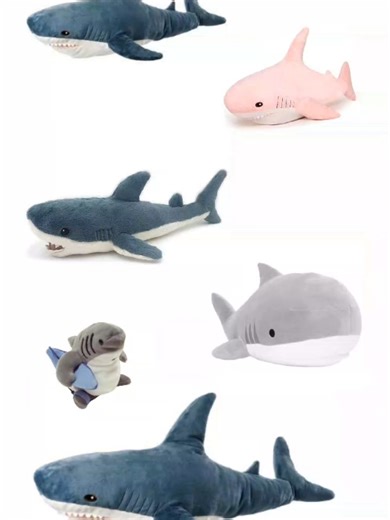 shark plushie 😍😍 >>>> #fyp #shark #plushies #sharkplushie #gift