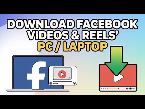 How to Download Facebook Videos & Reels Easily [PC/Laptop/Computer]