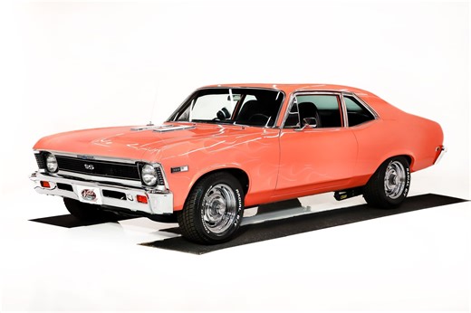 Coral 1969 Chevy Nova Took 10 Years To Restore, Sports Ghost Flames and Souped-Up 402