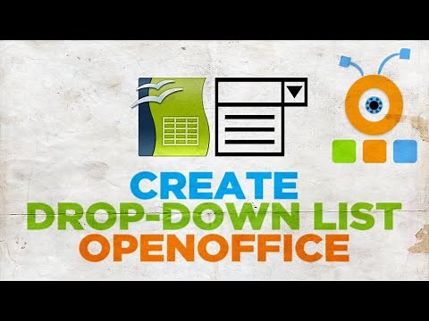 How to Create a Drop Down List in Spreadsheet in Open Office