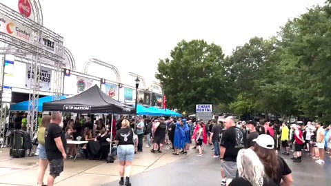 Heritage Park Amphitheatre in Simpsonville, South Carolina, delays Creed concert due to weather