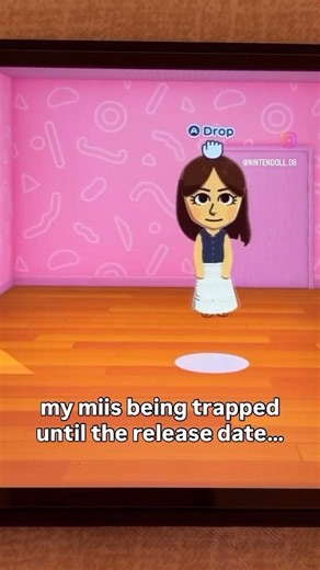 MICHAEL DONT LEAVE ME HERE #tomodachilife #nintendo #switch #mii #miitopia #viral