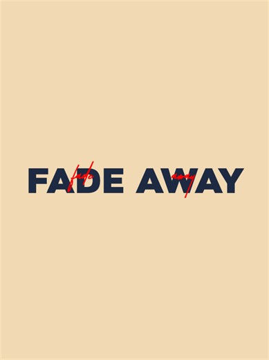 fade away >> #aesthetic #lyrics #fyp