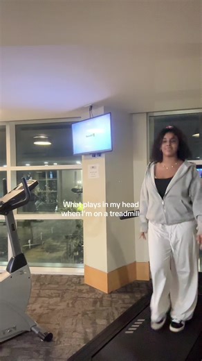 Treadmill Model Walks with a Twist of Humor