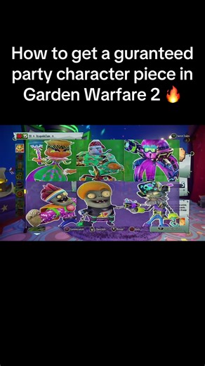 Join the lives for party pieces :)) #plantsvszombies2 #foryou #gardenwarfare2 #live